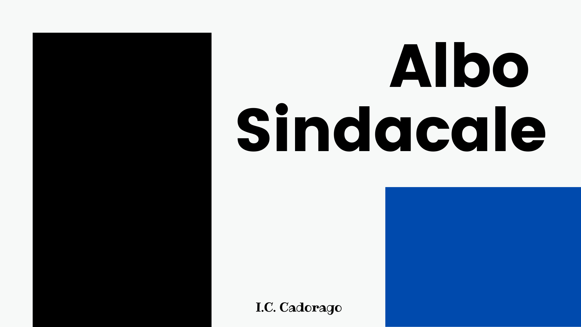 Albo sindacale sito