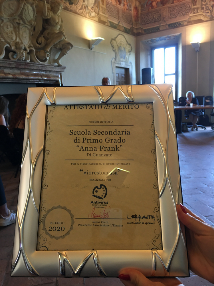 Premio concorso Antivirus io resto a casa